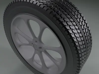 Wheel 3D model 25