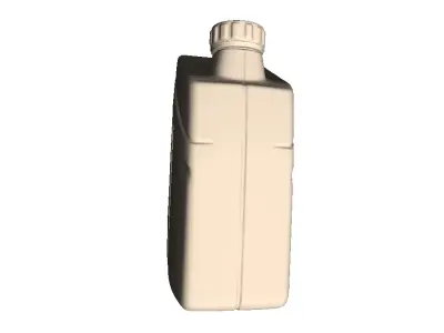Motor oil plastic container 3D print model