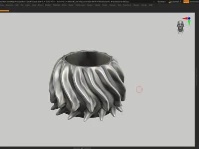 vase 3d print 477 3D print model