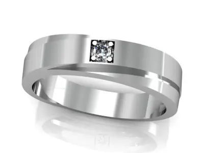 man ring 3D print model