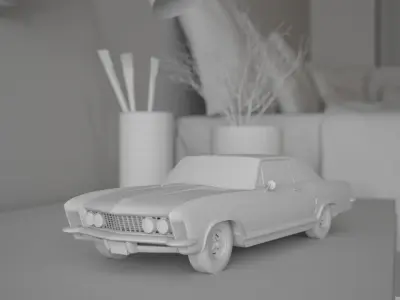 ROOM VRAY SET 3D model