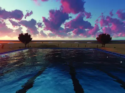 Swimming Pool 3D model