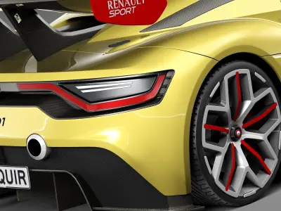 Renault Sport RS01 2015 3D model
