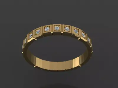 Ring Chopard  3D print model