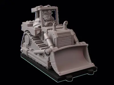 Kulgrork TUSSLE FOR VICTORY 3D print model