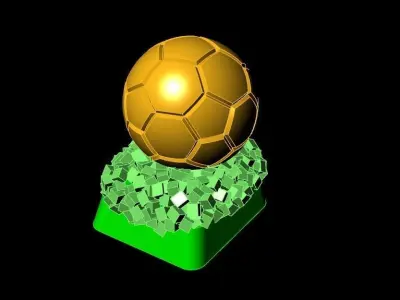 KEYCAP FIFA Ballon dOr 2023 3D print model