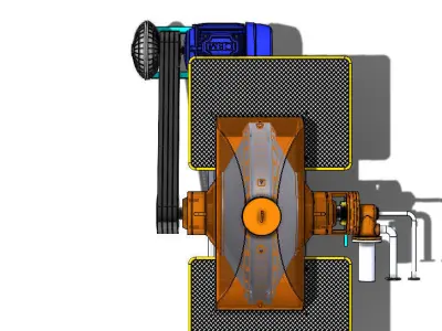 SLUDGE SEPARATOR 3D model