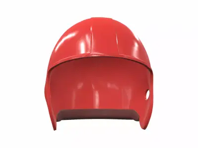 Football helmet f3 Free 3D model