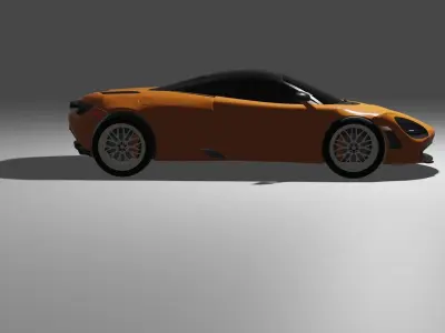 McLaren 3D model by klausaj