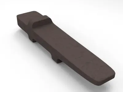 Crocodile Decor Low-poly 3D model