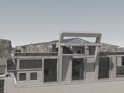 iTopia Manor 3D model