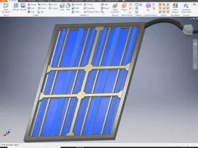Space Engineers Solar Cell Component 3D print model