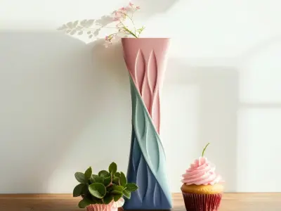 Eleva Vase for Modern Home Decor 3D print model