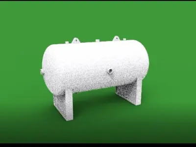 pressure vessel tank 3D print model