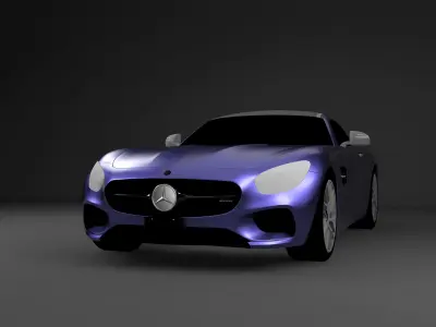 car for gamers 3D model