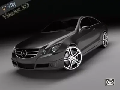 Mercedes Benz E Brabus 3D model