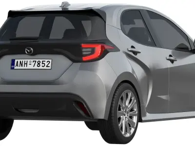 MAZDA 2 HYBRID 2022 3D model