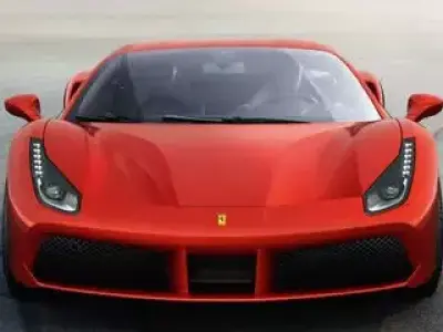 Ferrari 488 GTB High-Quality 3D Model for VR 3D model