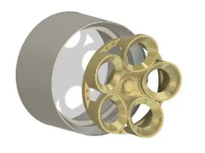 Alfa Concept Wheels  3D print model