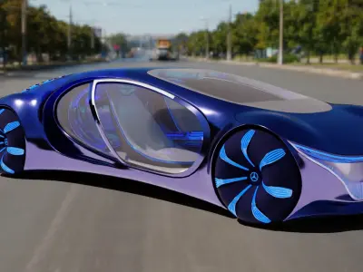 Mercedes AVTR 3D model