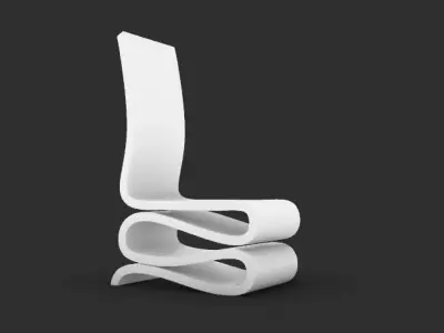 formal chair  Free 3D model