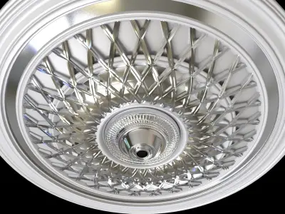 Decorate Plaster ceiling ornament medallion 3d model 3D model