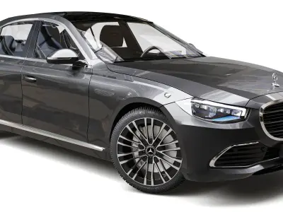 Mercedes Benz S680 Guard 4Matic 2022 3D model