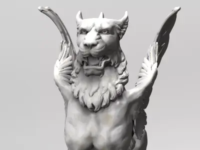 Griffin for 3d print 3D print model