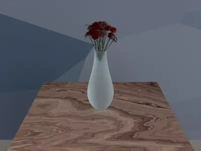 Flower Vase Free Free 3D model