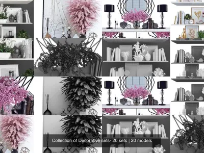 Collection of Decorative sets- 20 sets