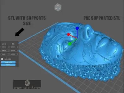 ATHENA WALL MASK 3D print model