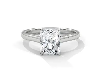 solitaire ring with detail images and 360 render videos 108 3D print model