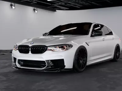 Realistic 3D Lighting Scene  3D model