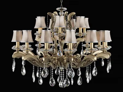 699218 Battitura Osgona Chandelier 3D model