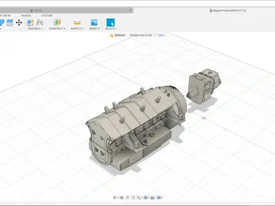 Ferrari 250 TR Colombo Engine - 3 liter - 1st version 3D print model
