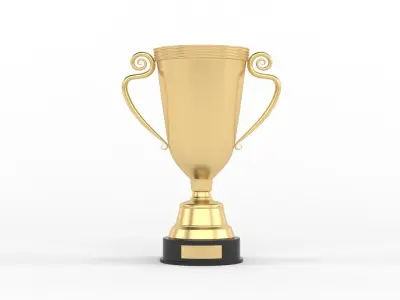 Trophy Cups Collection 3D model