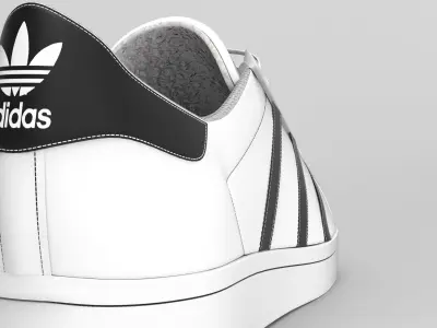 Adidas Superstar 3D model