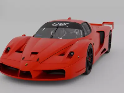 Ferrari FXX EVO 3D model