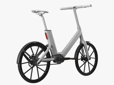 Electric bike 9 3D model