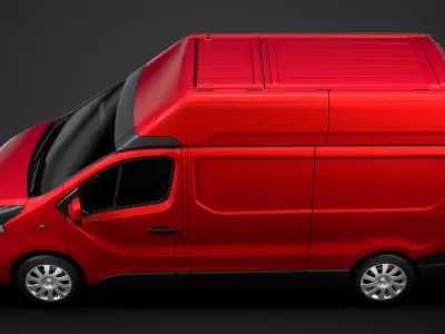 Opel Vivaro Van L2H2 2018 3D model
