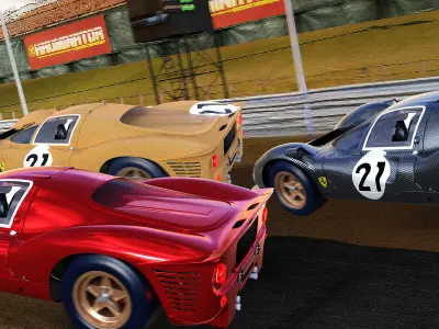 Fantasy S Dimension Car003 3D model