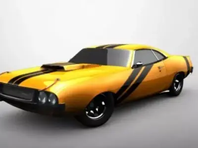 dodge charger 3D model