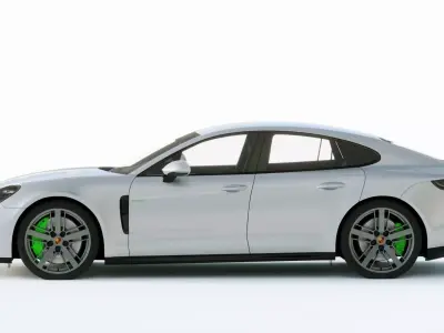 Porsche Panamera 4 Hybrid 2021 3D model
