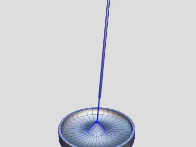 Incense Burner 2 Low-poly 3D model