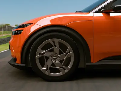 2025 Genesis GV60 3D model