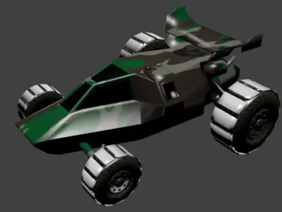 Dune Buggy  Free low-poly 3D model