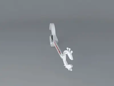 Snap On Wrench guitar Free 3D model