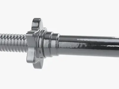 Weight bar straight 3D model