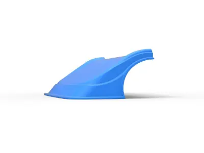 Nose for Dirt Modified Super stock car Scale 1 to 25 3D print model