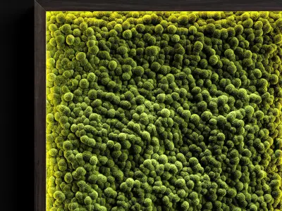Vertical gardens 3D model